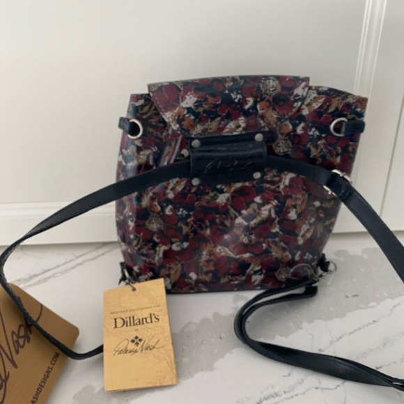 Patricia Nash Bags Patricia Nash Bellissimi Backpack Scarlet Bloom Poshmark